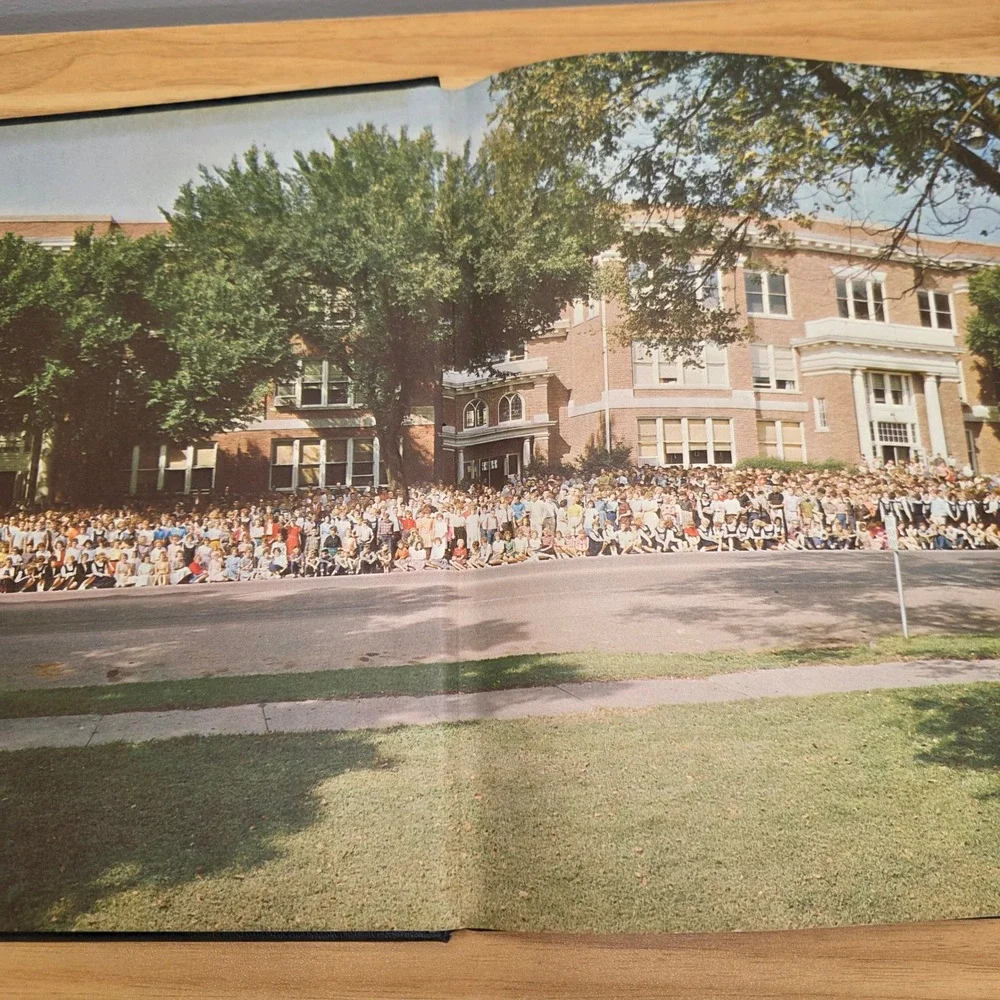 1963 Lagondan Yearbook Winfield High School Kansas Vintage School Memorabilia‎